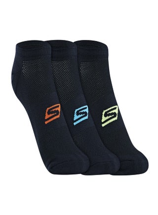 SKECHERS SOCKS - PACK OF 3 UNISEX NON TERRY LOWCUT