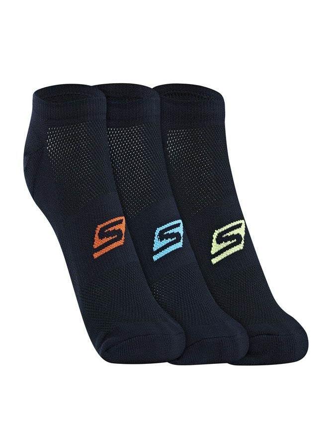 SKECHERS SOCKS - PACK OF 3 UNISEX NON TERRY LOWCUT - Image 2