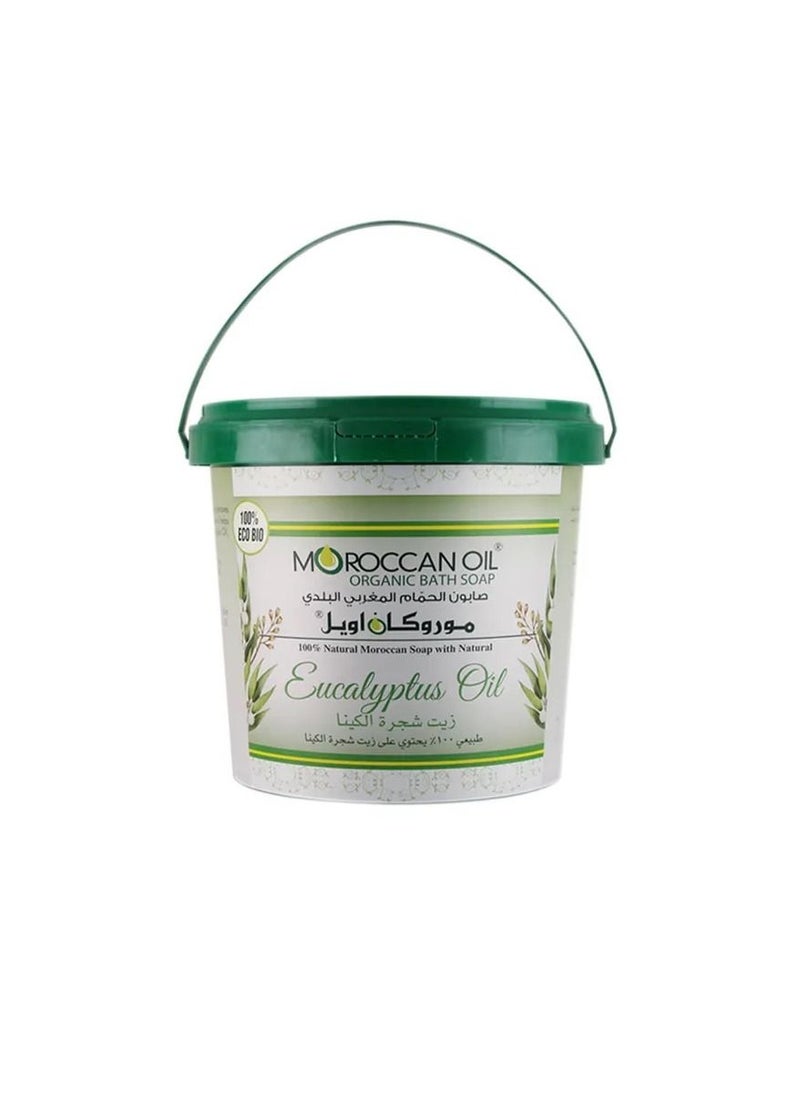 Moroccan Oil - Organic Bath Soap Bucket With Eucalyptus Oil For All Skin Types 850ml - Image 1