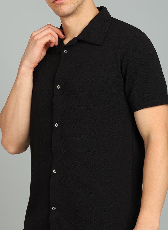 PREEN Self Design Round Neck Shirt With Trousers Co-Ords - Image 2