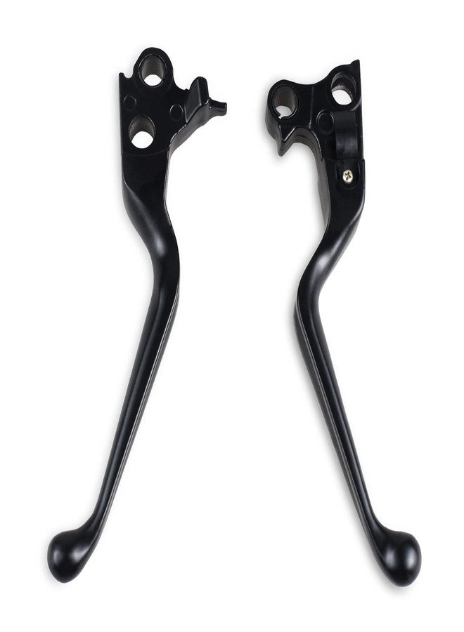 NTHREEAUTO Black Brake Clutch Lever Hand Levers Compatible with Harley Sportster 883 1200 Dyna Softail Electra Glide Road King Touring Fat Bob - Image 3