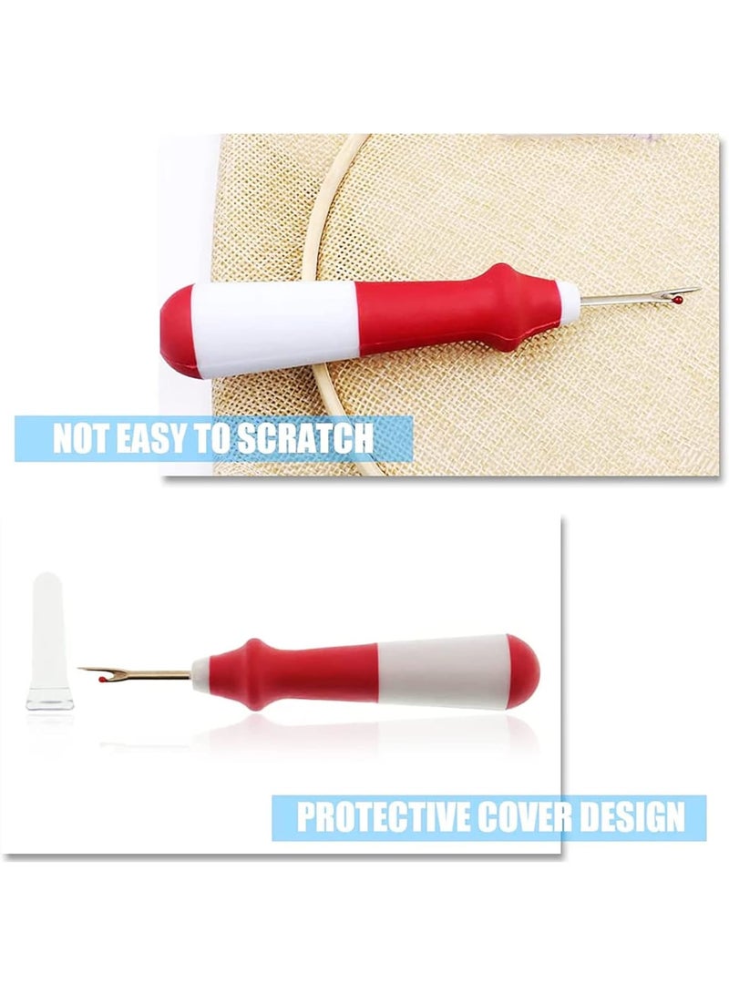 SOLARAE 3 Pack Seam Ripper Unpicker Sewing Tool Stitch Unpicker with Ergonomic Handle, Sharp Seam Ripper Sewing Thread Removers for Quick Unpick Sewing - Image 2