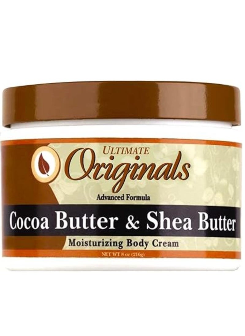 ultimate originals Cocoa and Shea Butter Moisturizing Body Cream 227 grams  - Image 1