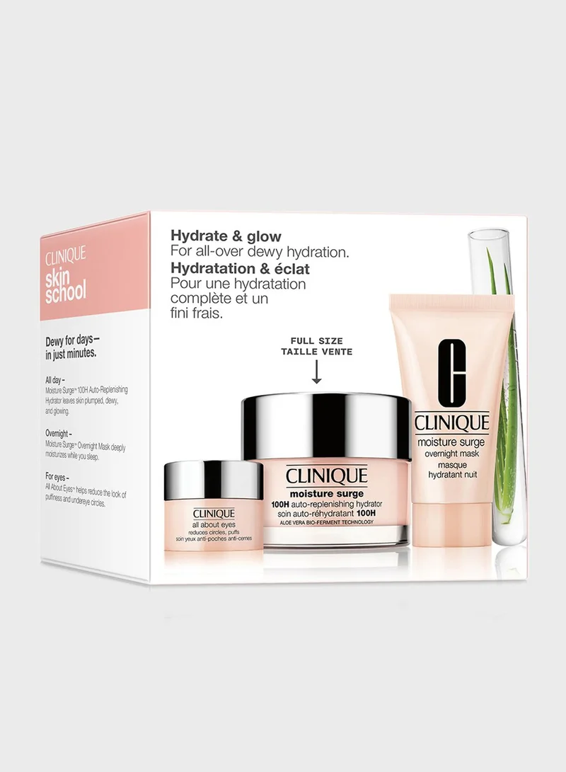 CLINIQUE Hydrate Glow Skincare Set, Savings 47%