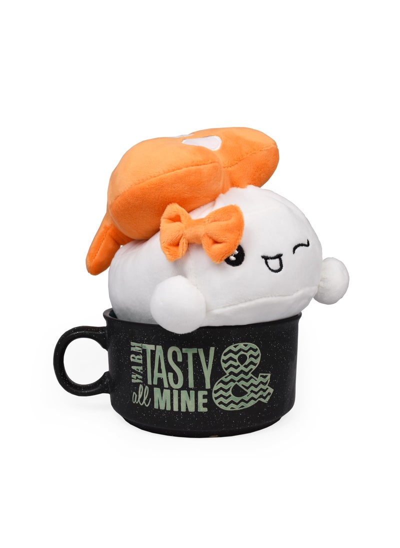 Mango Steam Mango Steam Soft Stuffed Cute Kawaii Sushi Plush/Stuffed Animal/Pillow/Toy (Large - 10 inches  Shrimp)  - Image 1
