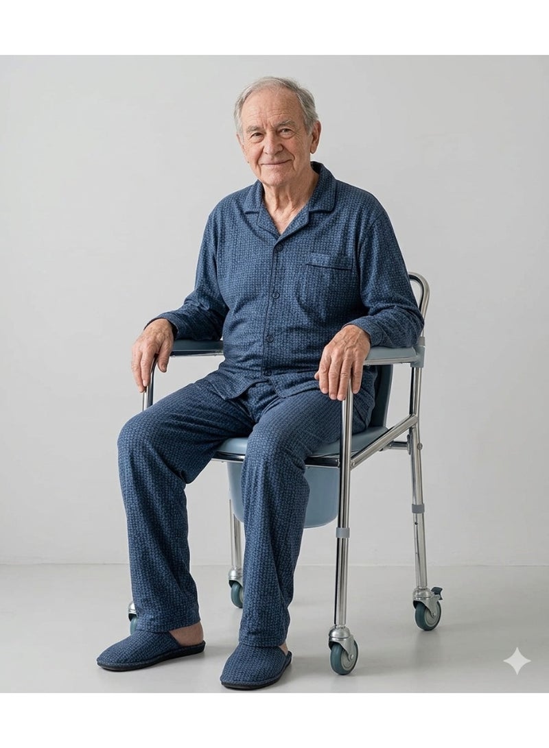 Commode Chair With Wheels - Image 4