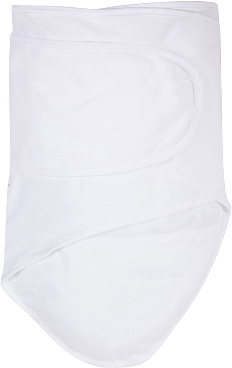 Miracle Blanket Swaddle Wrap - Help Your Newborn Sleep Longer - Soft & Secure Sleep Sack for Infants - Easy-to-Use Swaddling Blanket for a Calm Baby (White) - Image 4