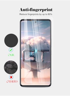 Techie 2 Pack HD Tempered Glass Screen Protector for Infinix GT 10 Pro - Anti Reflection Anti Bubbles 9H Hardness 0.33 mm Rounded Edges Easy Installation  - Image 2