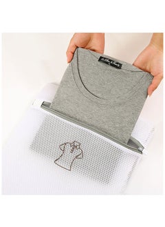 Generic 6-Piece Reusable Mesh Net Zipper Laundry Bag Set  - Image 3