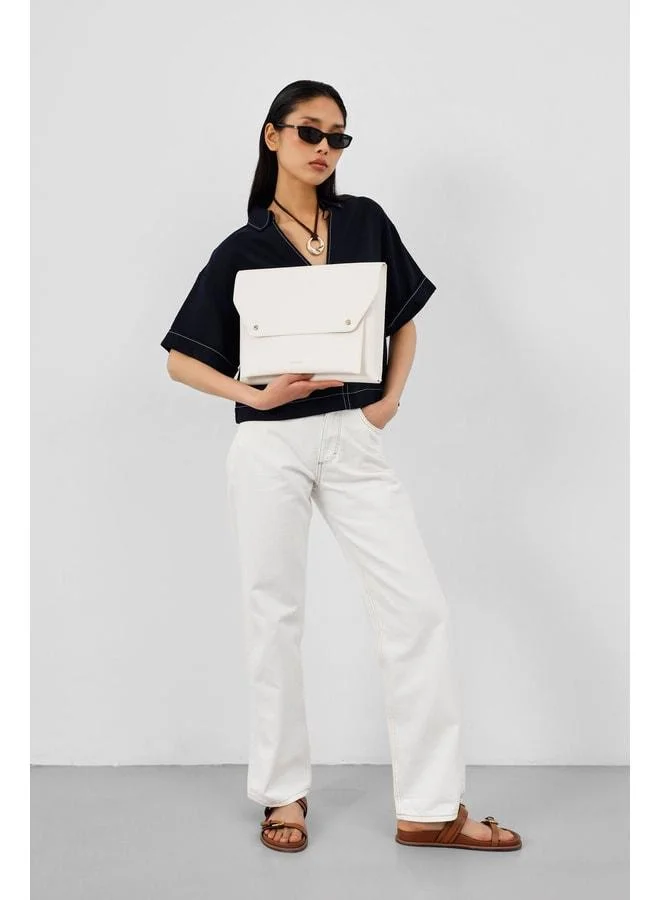 Shule Bags  Cream Frame Laptop & Tablet Bag. for Women | Best Price UAE