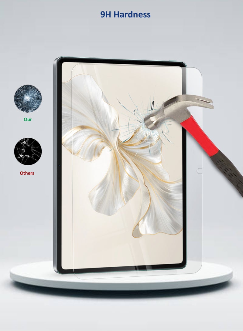 Wtech Tempered Glass Screen Protector For Honor Pad 9 Pro 2024 (12.1 inch) 9H Ultra HD Clear - Image 2