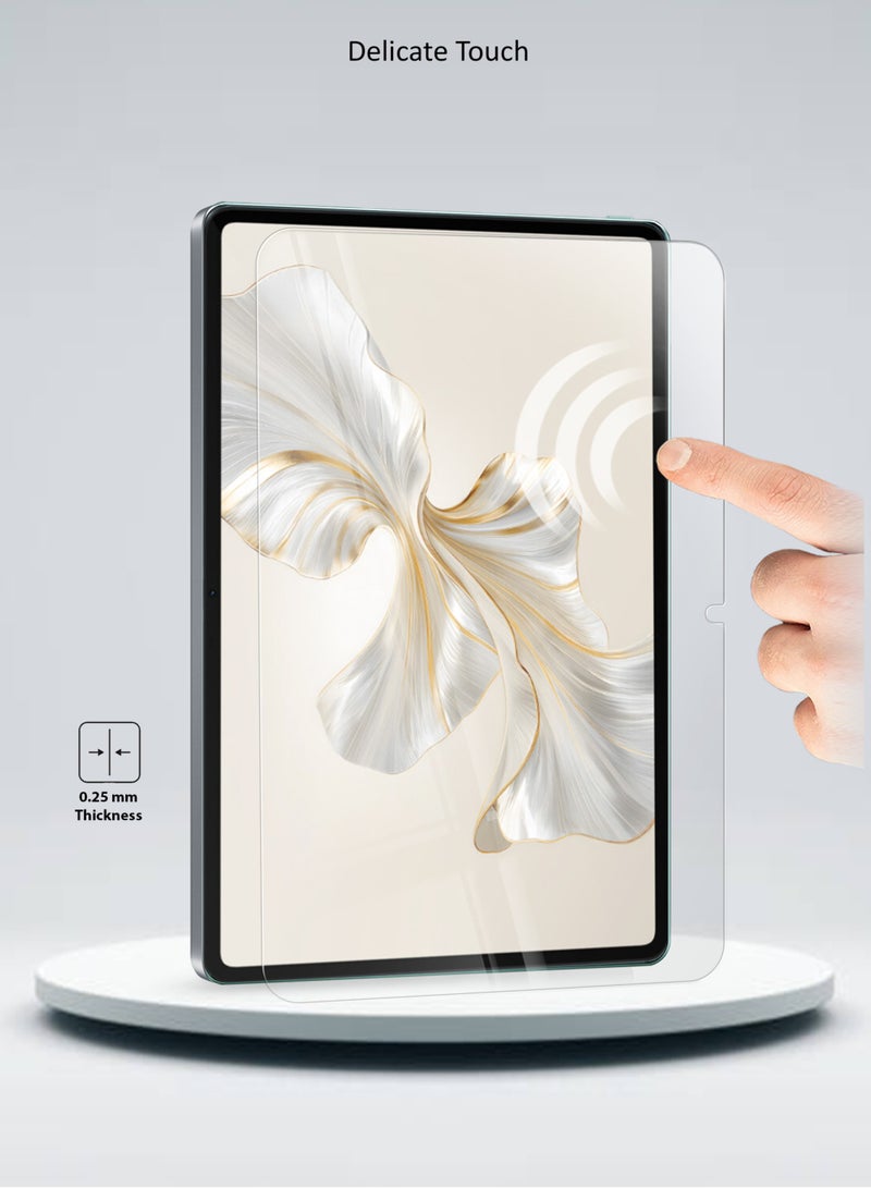 Wtech Tempered Glass Screen Protector For Honor Pad 9 Pro 2024 (12.1 inch) 9H Ultra HD Clear - Image 3