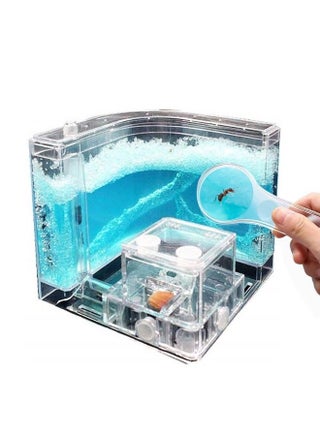 Ant Farm Castle Experiment And Toy Allows Study Of Social Structure Architecture Ecosystem And The Behavior Of Ants Within The 3D Maze Of Translucent Gel - pzsku/Z2F34D25ADE17403FFA95Z/45/_/1689331967/0613b6e5-a2bc-4663-a7ba-cf0b2b69e9e0