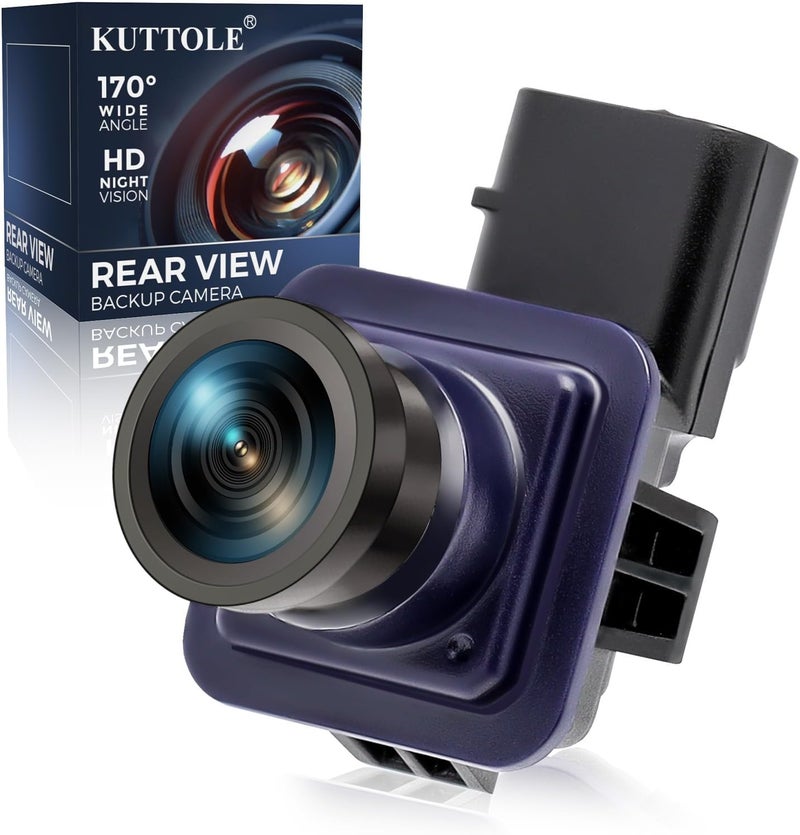 KUTTOLE Backup Camera for Ford Fusion 2013-2016 with 170° Wide Angle and Night Vision - Image 1