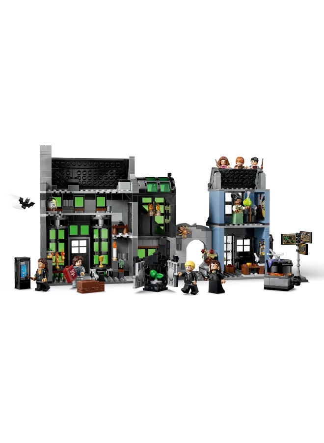 LEGO Harry Potter Knockturn Alley Wizarding Shops 76471 Building Toy Set (817 Pieces) - Image 5