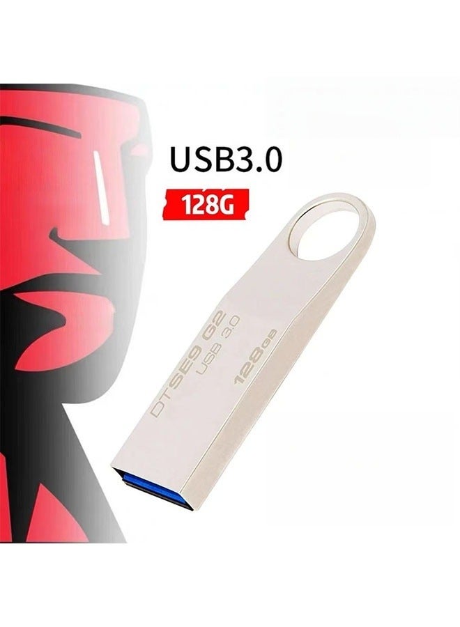 128GB Data Traveler DTSE9 G2 USB 3.0 Metal High-Speed Flash Drive - Image 1