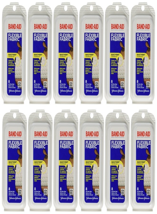 Band-aid Flex Fabric Travel Pack - 8 Each/pack (12 Pack) - Image 1