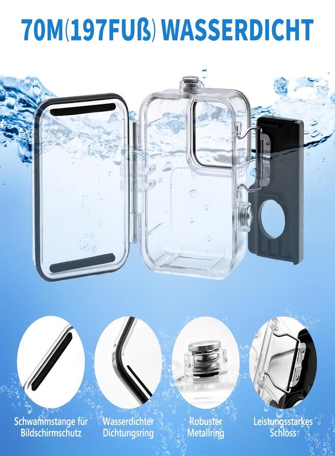 SGIP Accessories for GoPro Hero 13 Black, SGIP Waterproof Protective Cover Housing Bike Mount Selfie Stick, Accessory Set for GoPro Hero 13 - Image 3