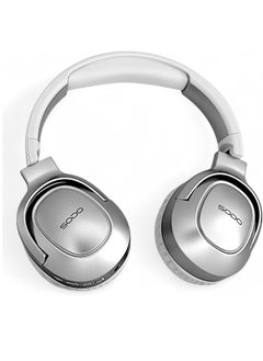 SODO SD-1105 Soundo Wireless Bluetooth 5.3 Headset with External Microphone and SD Card Support - Light Beige  - Image 2