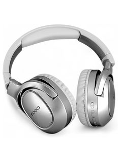 SODO SD-1105 Soundo Wireless Bluetooth 5.3 Headset with External Microphone and SD Card Support - Light Beige  - Image 3