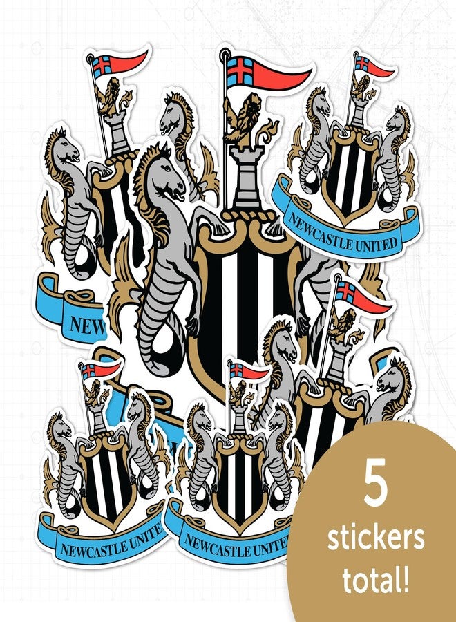 Desert Cactus ملصق ديكال فينيل لنيوكاسل يونايتد FC من ديزرت كاكتوس - NUFC ماجبايز كرة القدم الإنجليزية لابتوب زجاجة ماء سيارة دفتر قصاصات (النوع 3-1) - Image 4