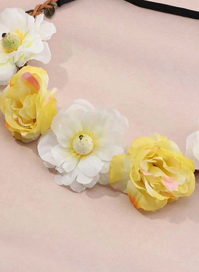 Take Two  Pack of 4 - Girls Pearls Embellished Bow Hair Ties for Women | Best Price UAE
