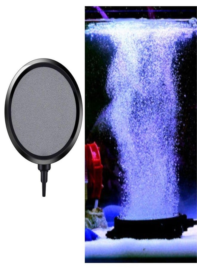 Ammasio Round Air Stone Disc Bubble Diffuser for Aquarium Fish Tank Hydroponics Pump 3 Inch/Aquarium Accessories 1 Piece - Image 1