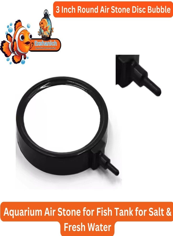Ammasio Round Air Stone Disc Bubble Diffuser for Aquarium Fish Tank Hydroponics Pump 3 Inch/Aquarium Accessories 1 Piece - Image 4