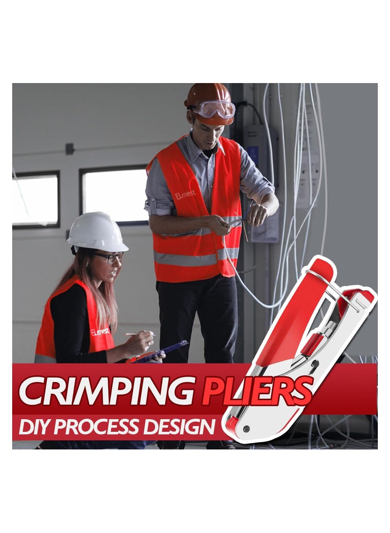 Coaxial Cable Connector, Enhanced Coaxial Compression Tool Kit - Professional Coax Cable Crimper with Wire Stripper, Ideal for RG6 and RG59 Connectors - Image 5