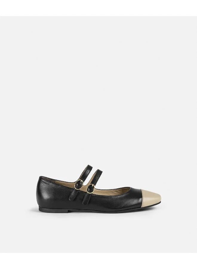 إبيكيول Color Block Flats With Straps