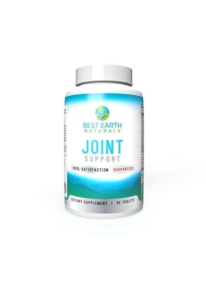 Best Earth Naturals - Joint Support Supplement with Glucosamine, Chondroitin, MSM, Vitamins, and Nutrients for Back, Hip and Joint Support 30 Day Supply - Image 1