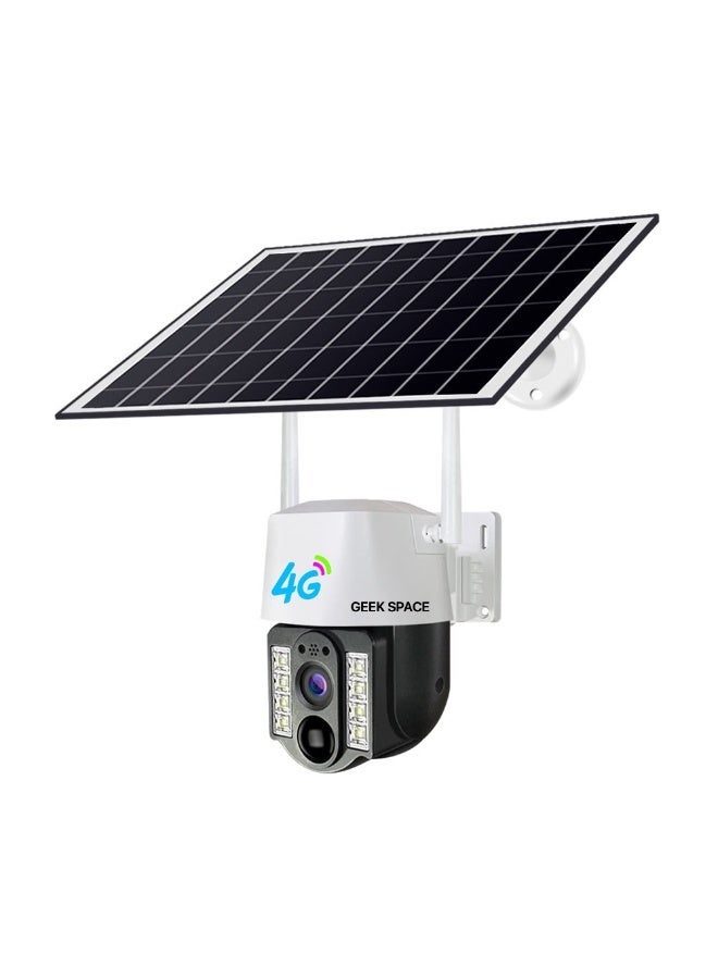 GEEK SPACE Solar WiFi PTZ Security Camera Outdoor 1080P HD Wireless CCTV Surveillance Camera with 360° Pan Tilt, PIR Motion Detection, Full Color Night Vision, Two-Way Audio, IP66 Waterproof, Rechargeable Battery, Remote Viewing for Home, Farm & Business Security - Image 2