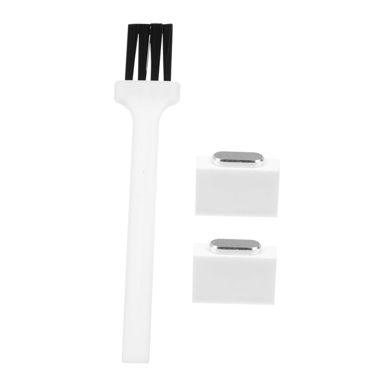 Black Metal Charging Port Dust Plug Protector Easy Fit for iPhone - Image 2