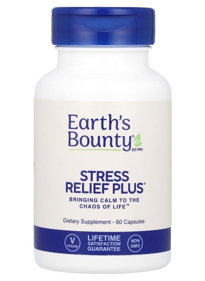 Earth's Bounty Stress Relief Plus® 60 Capsules 