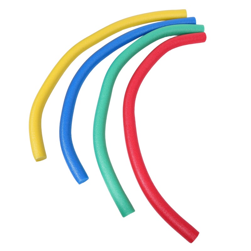 4pcs Pool Noodles - Soft Large Noodle Tube - Bulk Swim Stick - Pool Toy - Floating Training Device - Exercise Aid - Image 4