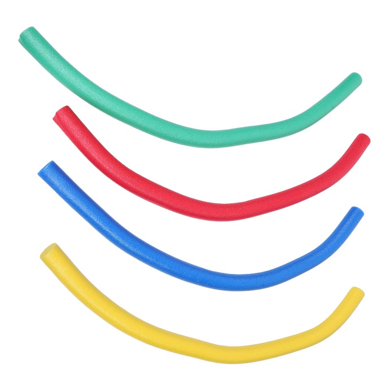 4pcs Pool Noodles - Soft Large Noodle Tube - Bulk Swim Stick - Pool Toy - Floating Training Device - Exercise Aid - Image 1