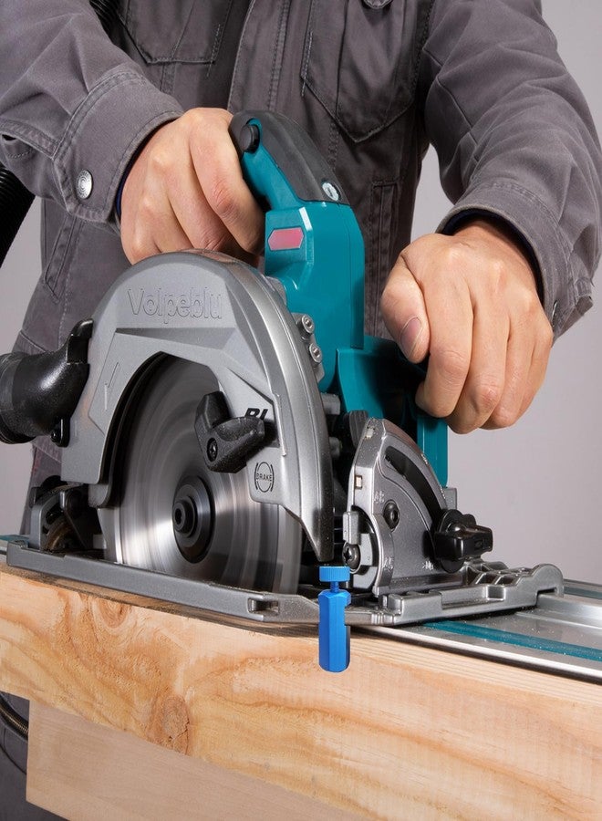 Volpeblu مقاييس درجات السلم الطويلة من فولبيبلو لتأطير المربع مع حامل وخطاف، وأداة تأطير لمربع السرعة، وتوقفات تأطير المربع للمنشار الدائري ومربعات النجارة - Image 5