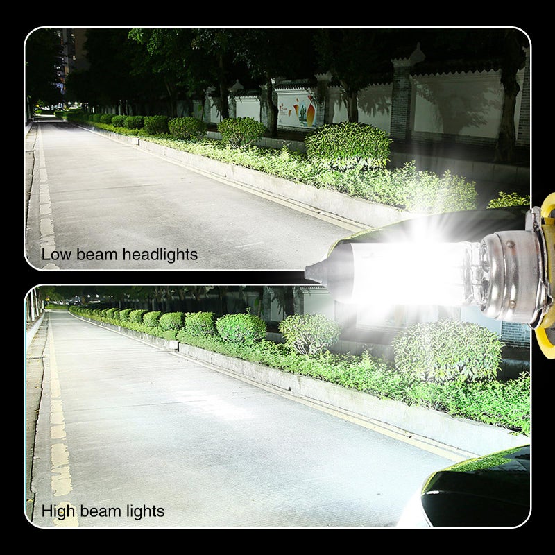 Flygun 2 PCS Car H11 Halogen Bulb, 12V 55W Precise Filament Super Bright Anti-fog Low Beam Lights, with UV Resistant Quartz Glass Bulb, Universal Plug and Play Bulb Replacement for Car (White) - Image 4