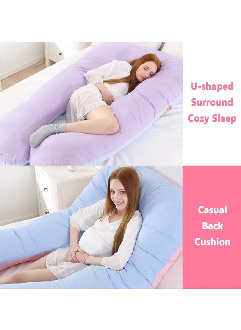 Arabest U Shape Maternity Full Body Pillow, Full Body Giant Pregnancy Pillow Comfortable Soft Cushion  - Image 4