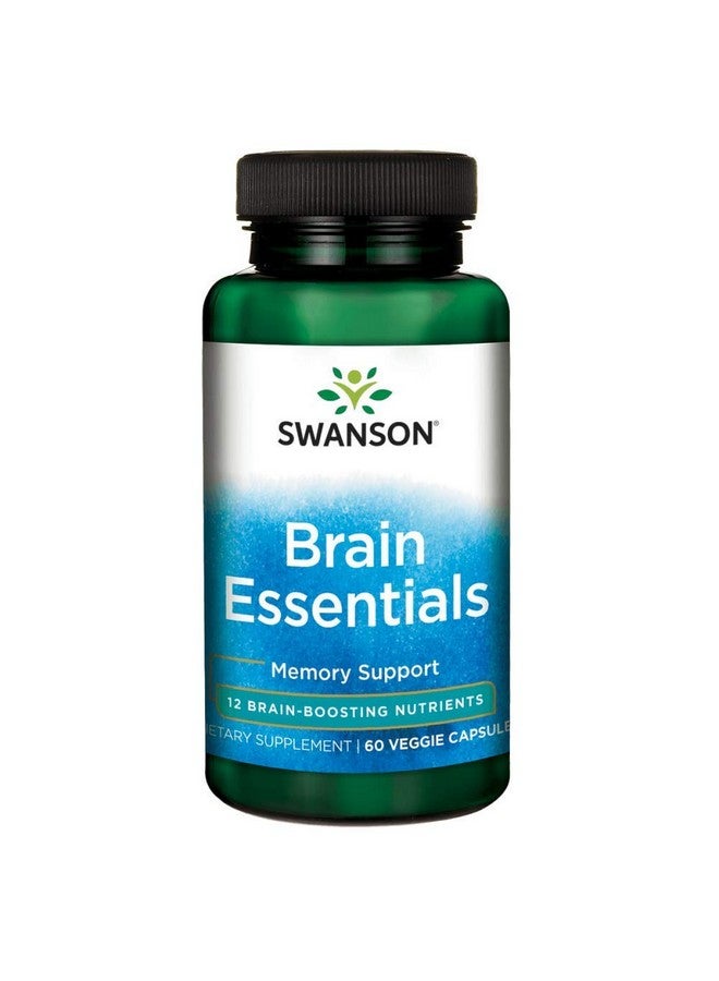 SWANSON أساسيات الدماغ 60 كبسولة نباتية - Image 1