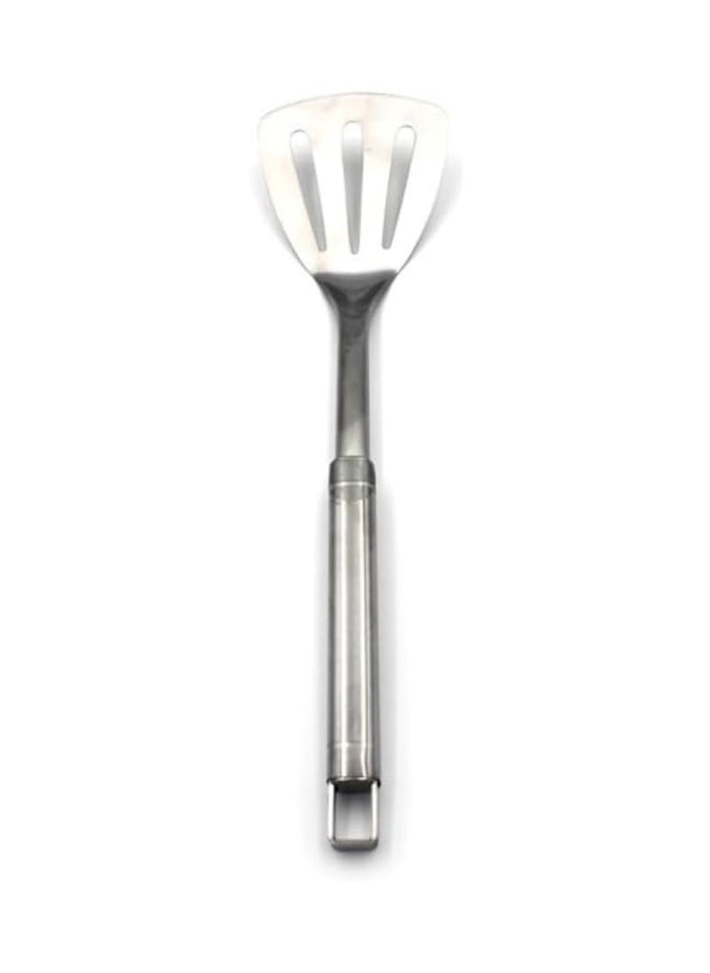 Auroware Auroware Stainless Steel Kitchen Utensil Set 5 Piece for Home cooking Potato smasher Slotted Turner Spoon Spaghetti Server Soup Ladle  - Image 3