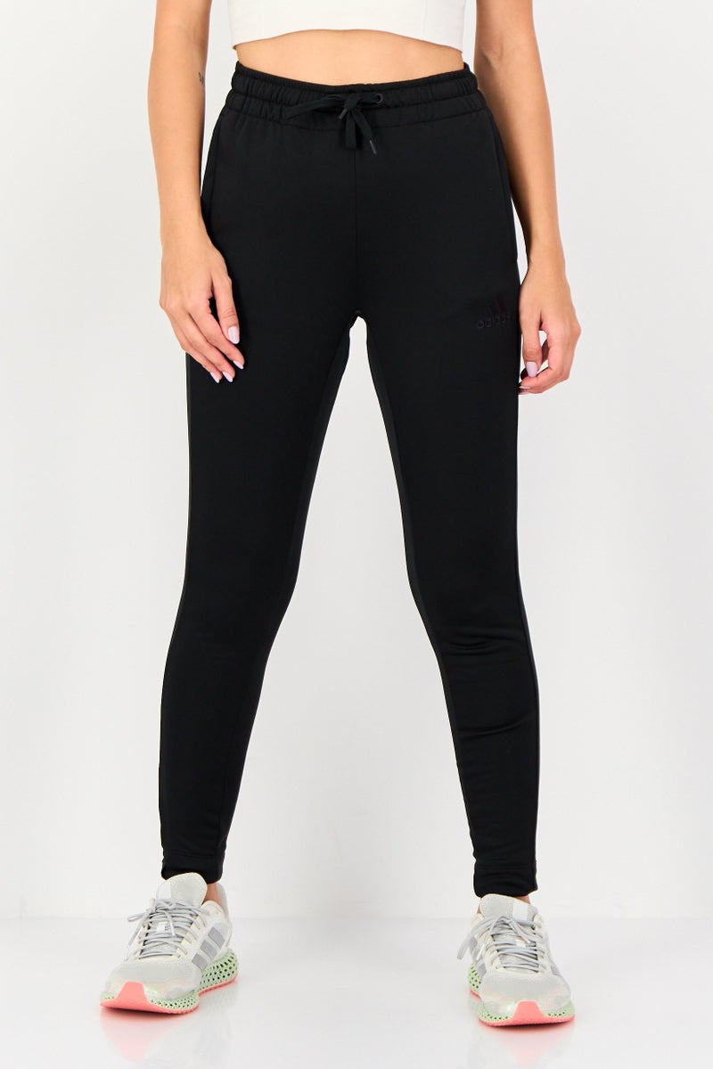 Adidas سروال رياضي نسائي مناسب للتدريب، أسود - Image 1