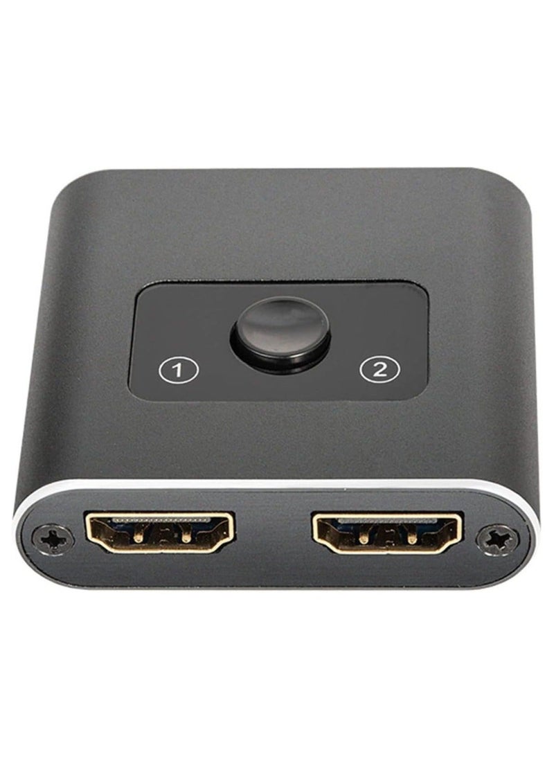 Arabest - محول HDMI 4K مقسم HDMI ، 2 مدخل 1 مخرج أو 1 مدخل 2 مخرج ، يدعم 4K 60Hz 3D HD 1080P لشاشة الكمبيوتر ، جهاز العرض ، مشغل Blu-Ray ، عصا TV ، سويتش ، Xbox ، PS5 ، HDTV لابتوب - Image 1