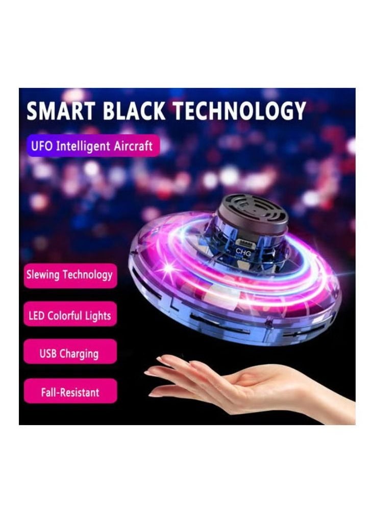 Dreamzon Flying Spinner Ufo Intelligent Hand Operated Drone For Kids With Led Lighting  - Image 2