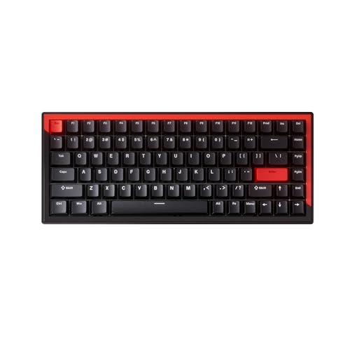 DrunkDeer G75 Rapid Trigger Keyboard, Esports Gaming Keyboard Magnetic Switch Last Win Mode Adjustable Actuation, 75% Design, Black - Image 2