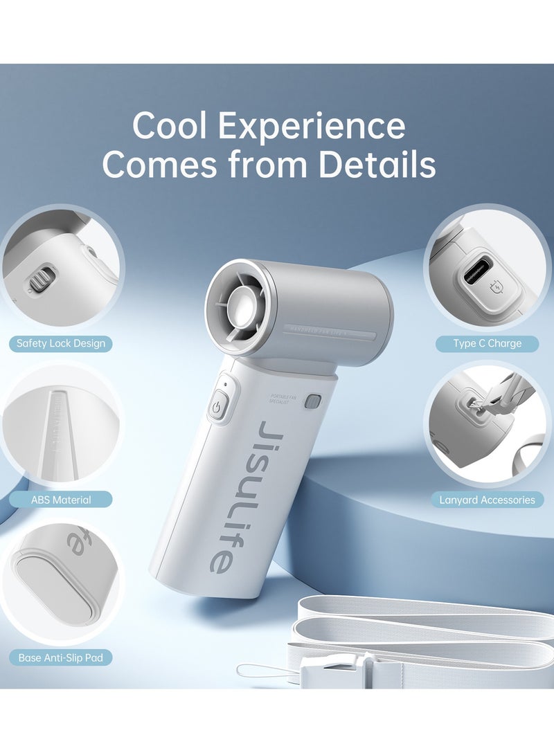 جيسيو لايف جيسولايف مروحة متنقلة ,بطارية داخلية 3600ملي امبير لون ابيض - Image 3