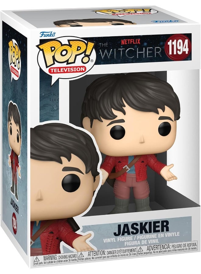Funko Funko Pop! TV: Witcher - Jaskier - (Red Outfit) - Collectable Vinyl Figure  - Image 1