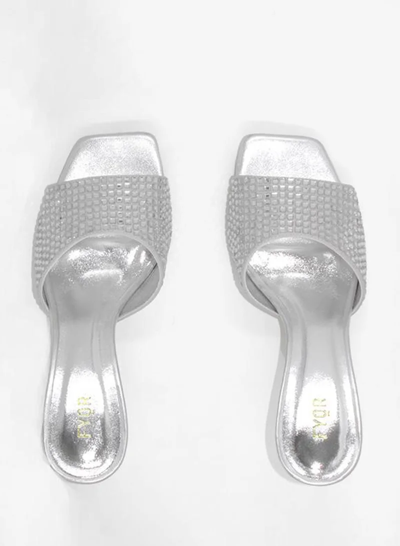 Fyor  Mirror Slide Sandal BWR 067 for Women | Best Price UAE