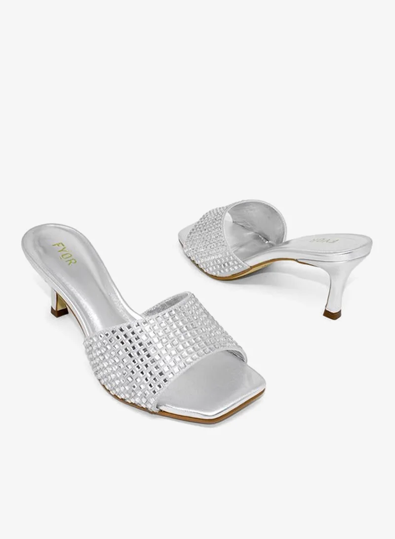 Fyor  Mirror Slide Sandal BWR 067 for Women | Best Price UAE