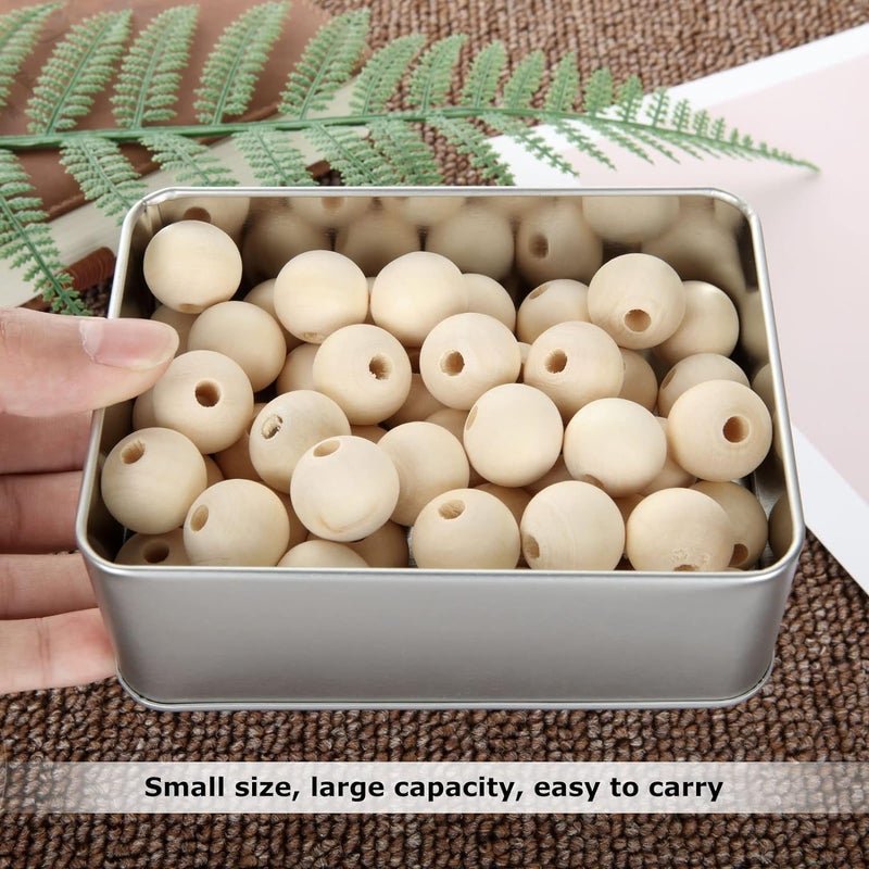 Rhblme 12 Pack Tin Box  4.9 X 3.6 X 1.8 Inches Metal Box Cookie Tins With Lids  Large Multipurpose Tin Can Storage Container For Crafts Jewelry Cookies Pills Gifts Pencils Small Items And More - Image 4